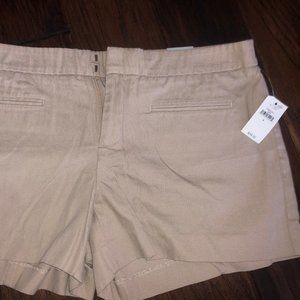 GAP Tan shorts.  Size 6.  New with tags.